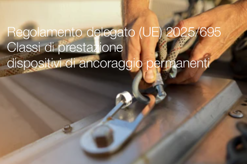 Regolamento delegato (UE) 2025/695 / Classi di prestazione dispositivi di ancoraggio permanenti