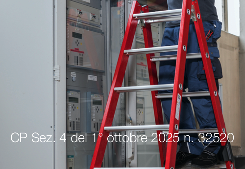 CP Sez. 4 del 1° ottobre 2025 n. 32520