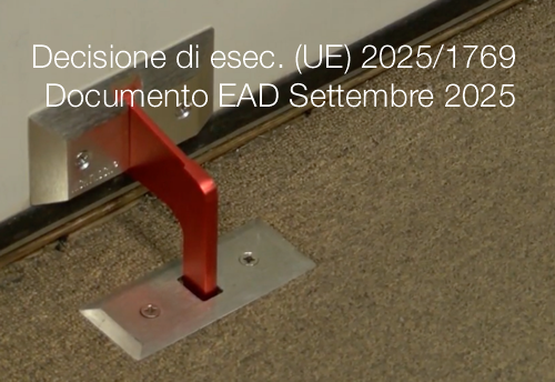 Decisione di esecuzione (UE) 2025/1769 / Documento EAD Settembre 2025