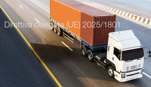 Direttiva delegata (UE) 2025/1801 / Adeguamento progresso scientifico e tecnico direttiva (UE) 2022/1999