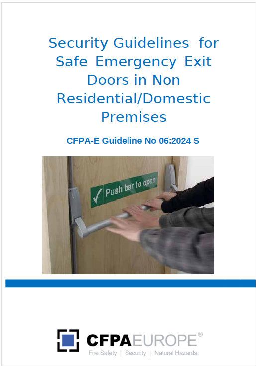 Emergency Exit Doors in Non Residential/Domestic Premises / CFPA 2024