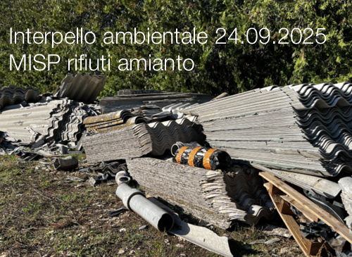 Interpello ambientale 24.09.2025 | MISP in presenza di rifiuti con amianto
