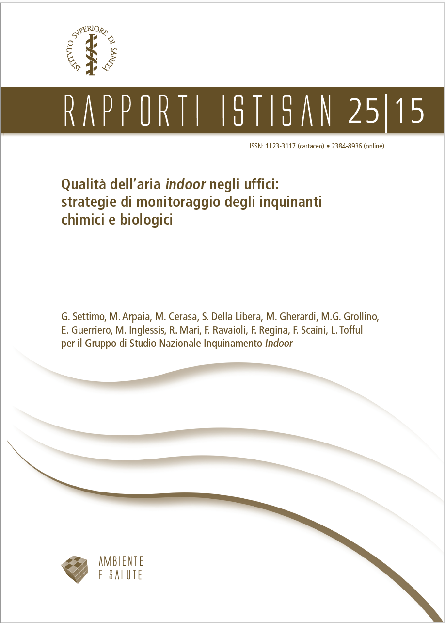 Rapporto ISTISAN 25/15 - Qualità dell’aria indoor negli uffici