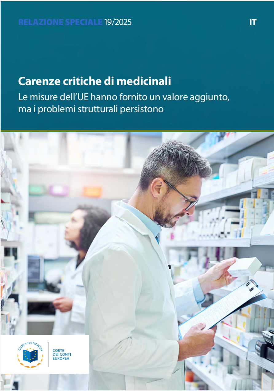 Relazione speciale 19/2025 - Carenze critiche di medicinali