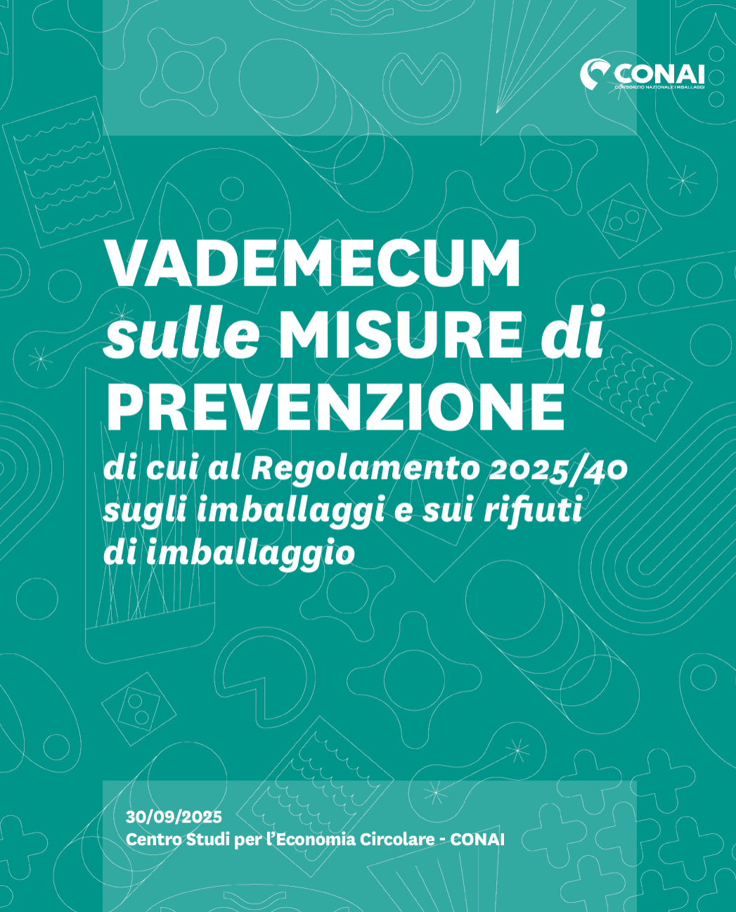 Vademecum CONAI - Misure di prevenzione sugli imballaggi e rifiuti di imballaggio