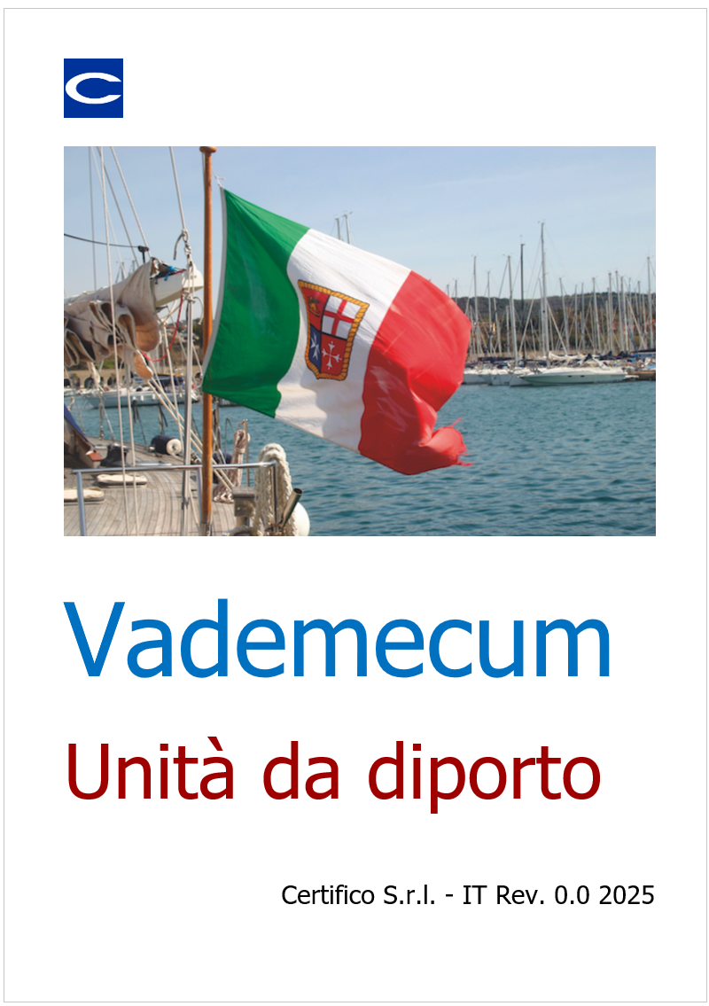 Vademecum unità da diporto
