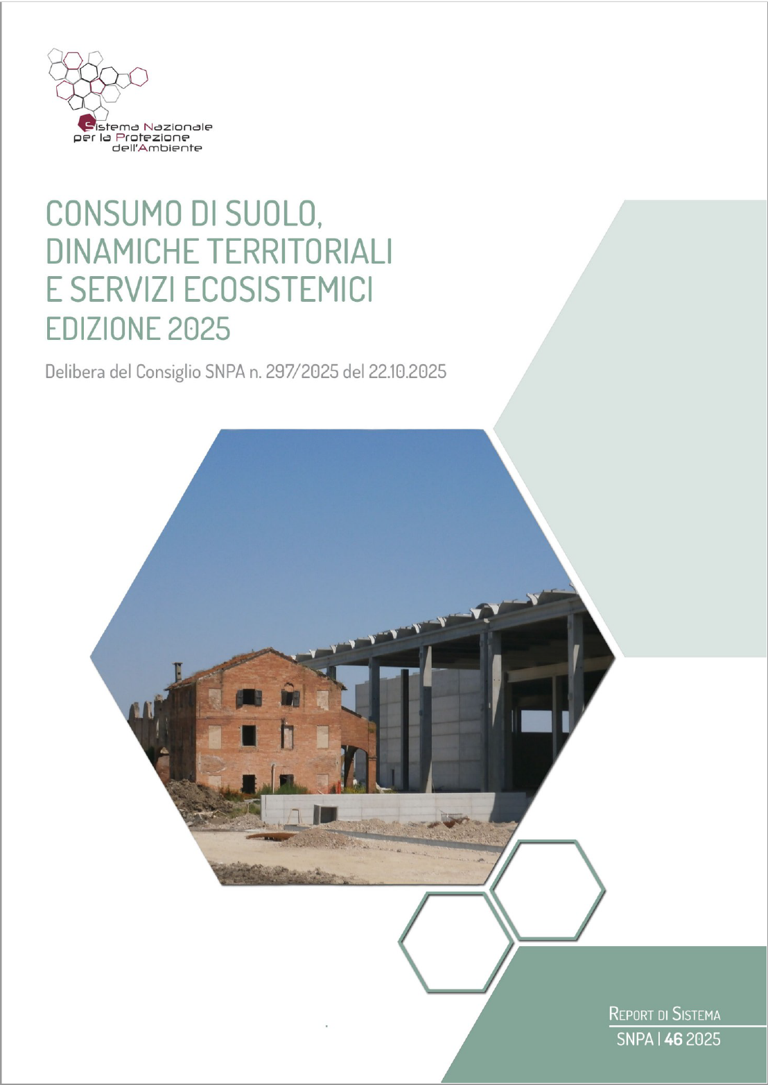Consumo di suolo, dinamiche territoriali e servizi ecosistemici - Ed. 2025