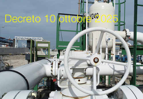 Decreto 10 ottobre 2025 / Regola tecnica rete di condutture trasporto di CO2 al sito di stoccaggio
