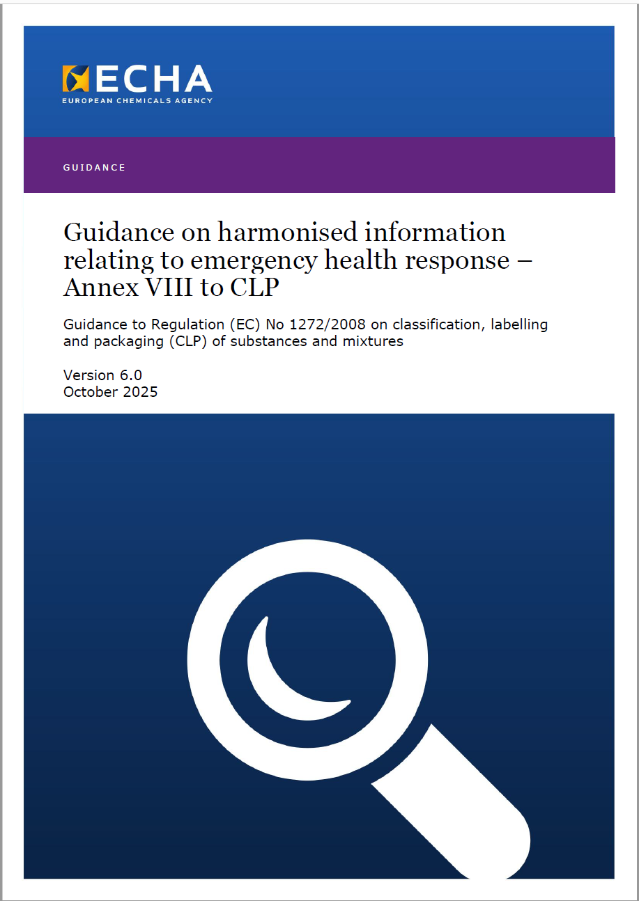 Guidance on harmonised information relating to emergency health response