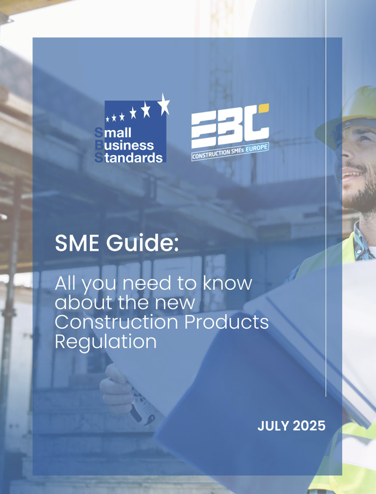 SME GUIDE on the new Construction Products Regulation SBS - EBC