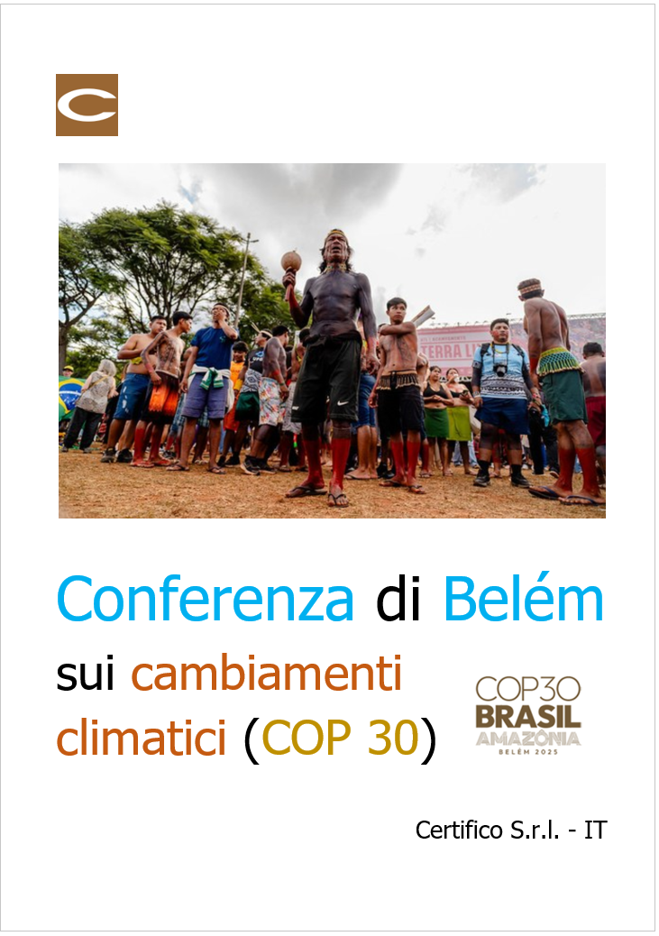 Conferenza di Belém sui cambiamenti climatici COP 30