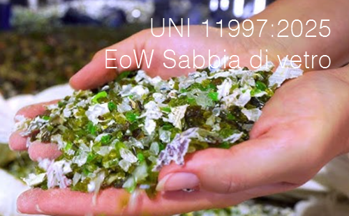 UNI 11997:2025 | End of waste: Sabbia di vetro